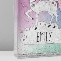 Personalised Unicorn Glitter Shaker Extra Image 2 Preview